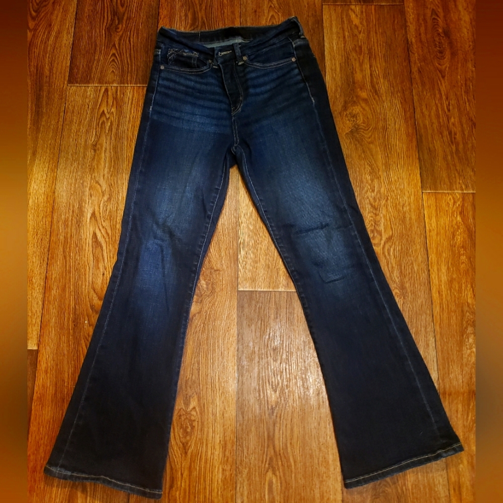 Women's Dark Blue Boot cut Jeans BKE